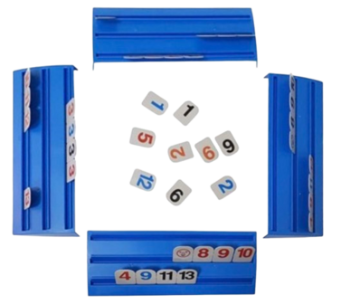 Rummy - Reisspel - 2 tot  4 spelers  d