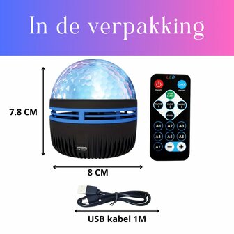 Q6 Led STAR Galaxy projector &ndash; Projector &ndash; Sterren projector &ndash; Nachtlampje  &ndash; Sterrenhemel projecto