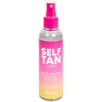 Self tan water spray - Roze - Kunststof - 150 ml - Geschikt voor het hele lichaam Zelfbruiner - Gradual tan &amp; gold bronze g