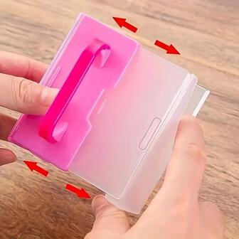 Anti knijp bekerhouder  SIPPY  - Groen - Kunststof - Drankhouder - Sapdoos - Bekerhouder - Anti spill - Drankhouder  - Drinkpak