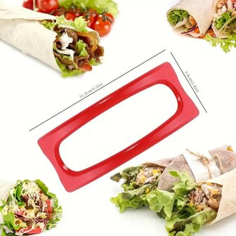 Taco houder &ndash; Multicolor &ndash; Kunststof &ndash; Set van 6 &ndash; Stapelbaar &ndash; Vaatwasser bestendig &ndash; Taco rek &ndash; Eten &ndash; Taco&rsquo;s &ndash; Houder