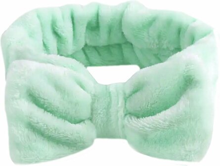 Make Up Hoofdband - Haarband - Mint groen