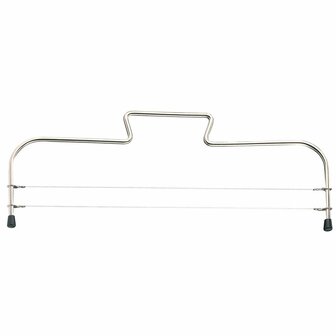  Taartsnijder - Grijs - RVS - 32 x 18cm - Feest - Keuken - Accessoires 