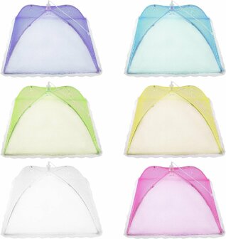 Anti-vliegenkap - Multicolor - Kunststof - 30 x 30 cm - Assorti - Vliegenkap - Kamperen - Zomer - Ant-insectenkap - Anti-insect