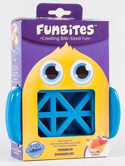 Basic Funbites Ijsblokjesvorm Driehoeken Blauw