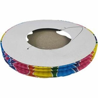 Regenboog lantaarn - Multicolor - Papier - &Oslash; 15,5 cm