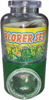 Bug Explorer Set - Groen / Transparant - Kunststof