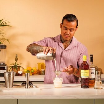 Vacu vin Cocktail Strainer - Zilver - RVS - Bar- &amp; Cocktailzeefa