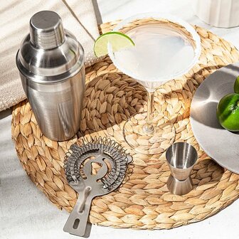 Vacu vin Cocktail Strainer - Zilver - RVS - Bar- &amp; Cocktailzeefb