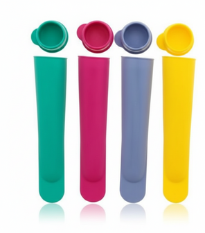Ijsvorm set - 4 stuks - Ijs lolly - 100 ML - Multicolor