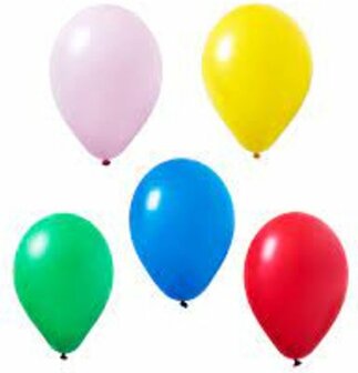 Ballonnenboog - Ballonnen assorti - Multicolor - Latex - 23 cm - 10 Stuks - Assorti - Ballon - Party - Feest - Feestje - Feestd