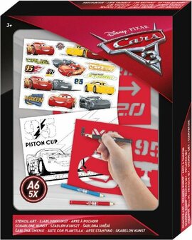 Slammer Disney Cars 3 Sjabloonkunst
