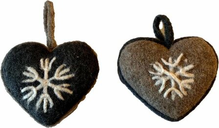 ornament - Hart - Vilt - Assorti - Christmas - New Year - Oud &amp; Nieuw - Holiday - Gift - Present