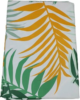 Tafelkleed JOSEPH met bladeren patroon - Multicolor - PVC - 140 x 250 cm - Lente - Tafelkleed - Tafellaken - Laken - Eten - Taf