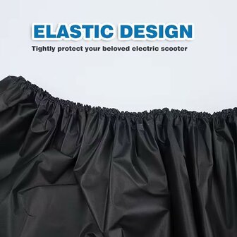 Zadelovertrek Fiets -180 x 120 cm - Zwart - PVC - Rekbaar - Zadelhoes - Fietshoes - Zadel