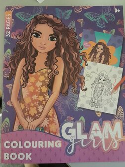 Craft Universe Kleurboek Glam Girls - 32 pagina's