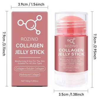 Hydraterende Collageen Jelly Stick voor Gezicht en Nek &mdash; Gladder, Steviger en Frisser
