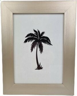 Fotolijst PALMY - Zilver - Hout - 13 x 18 cm