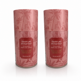 Interieurparfum - Velvet Bloom - Set van 2 - Multicolor - 250 ml - Interieur - Wonen - Huisparfum - huisspray - Aroma parfum - Geur spray