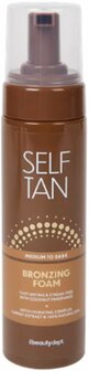 Zelfbruiner Schuim - The Beauty Dept - 200 ml - Medium tot Donker Bruin | Natuurlijk Ogende - Egale Bruining - Zelfbruiningssch