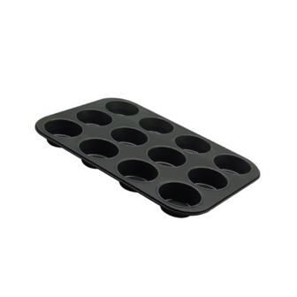 Zenker 12-Muffin Bakvorm - Zwart