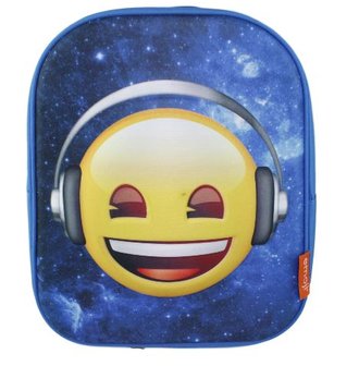 Emoji met headphones Rugzak - 32 cm hoog