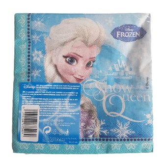 30 Disney Frozen servetten - 2 laags