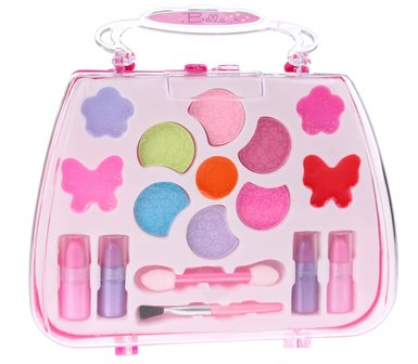 Kinder Make-up beautycase - Multicolor - Kunststof - 15 x 15 x 4,5