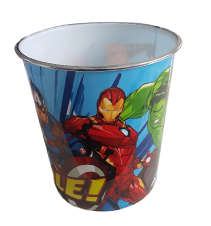Kinder Prullenbak Avengers - Multicolor - Ø 20,5 x 22 cm