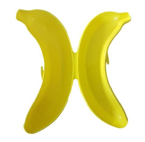 Bananenbox Pleun - Geel - 22 cm