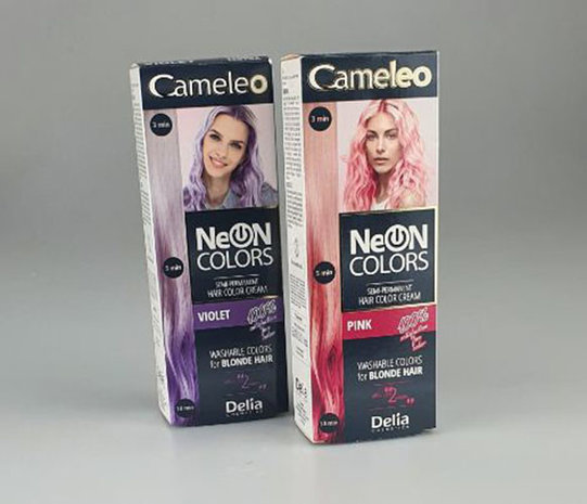 Cameleo Haarkleur Creme - Paars / Violet - 1 tot 2 weken kleuring-1