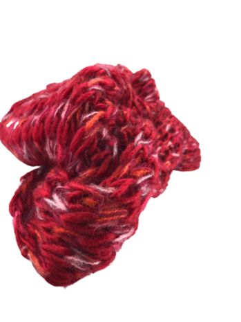 Loop Sjaal OLGA - Rood / Multicolor - Dames - Acryl / Polyester-1