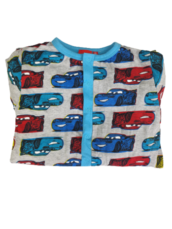 Onesie / Pyjamapak Cars - Multicolor - Polyester - Maat 122 / 128 -2