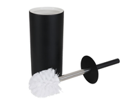 Toiletborstel met houder - Keramiek zwart - Soft touch-afwerking -2