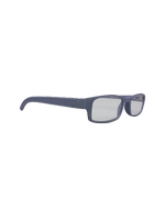 Leesbril / Bril Met brillenkoker - Mat grijs / Transparant - Kunststof / Glas - Sterkte +1.50 -2