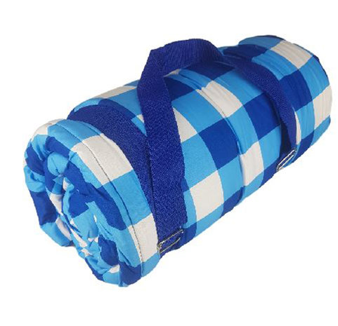 Picknickplaid / Picknick Kleed GUUS - Blauw / Wit - Polyester - 150 x 200 cm - 1