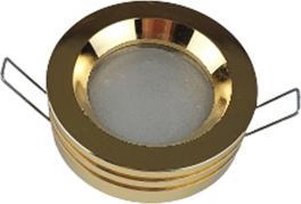 Lampen spotje / Inbouwspots rond - MINI PISTON - goud - Metaal - Max 50 W - Buiten - Set van 3 -2