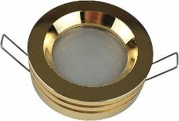 Lampen spotje / Inbouwspots rond - MINI PISTON - goud - Metaal - Max 50 W - Buiten - Set van 6 -2