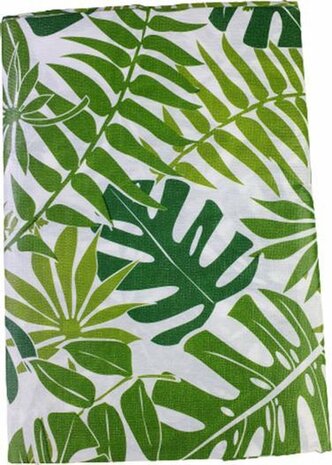 Tafelkleed met motief ACE - Groen / Wit - Polythyleen - 140 x 200 cm - 2