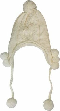 Muts - LARA - Wit - Meisjes