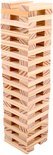 Jenga Stapelspel - Echt Hout - Bruin - 7 x 2.3 x 1 cm - 60pcs