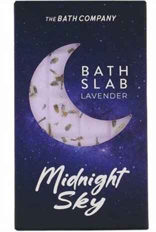 Bad tablet badbomb &quot;Midnight Sky&quot; Lavender - Paars - Sodium - 150 g - Bad - Spa - Ontspannen - Bruisbal - Badbomb