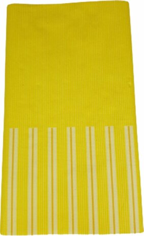 Tafelkleed papier RANVEER - Geel - Papier - 140 x 240 cm - 1 laags - Pasen - Tafelkleed - Tafellaken - Tafelen - Feest