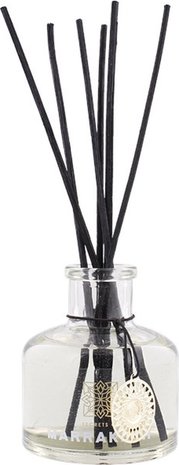 Luxe Geurstokjes NASSER "FLAME" - Rituals Inspired - Rood - Oranje - Reed Diffuser - Cadeau Set - &Oslash; 6 x 44