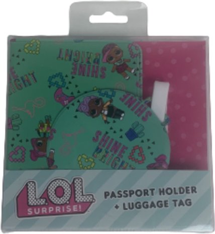 Paspoort houder - Bagage Label - Groen - Reizen - Koffer - Vliegen - Rond - 2
