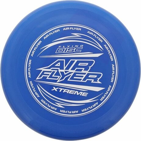 Air Flyer Frisbee - Blauw / Zilver - Kunststof - ⌀ 27 cm - Frisbee - Speelgoed - Zomerspeelgoed