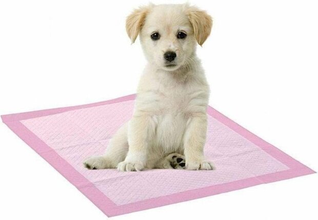 Puppy Training pads - Roze - 33 x 45 cm - Set van 2 - Honden - Hondentraining - Dog training - Zindelijkheidstraining - Zindeli