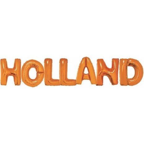 Folat - Holland - Oranje - Ballon- Set van 7 - Folie - Ballonnen