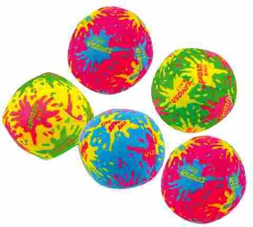 Splash Ballen - Set van 2 - Multicolor - Assorti - Water - Zee - Zwemmen - Spelen - Ballen