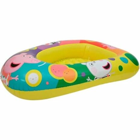 Peppa Pig Opblaasbare Boot - Geel - 100 x 70 cm - Varen - Water Fun - Zomer